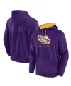 Fanatics Men's Purple Lsu Tigers Defender Pullover Hoodie In Purple