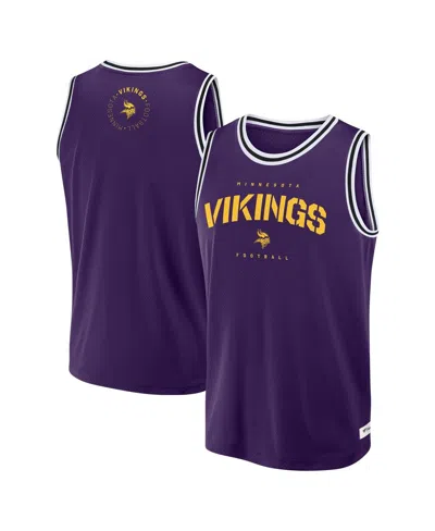 Fanatics Men's Purple Minnesota Vikings Elements Future Ground Jersey Tank Top
