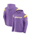 Fanatics Men's Purple Minnesota Vikings Pullover Hoodie In Purple