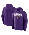 Fanatics Men's Purple Minnesota Vikings Pylon Outline Pullover Hoodie