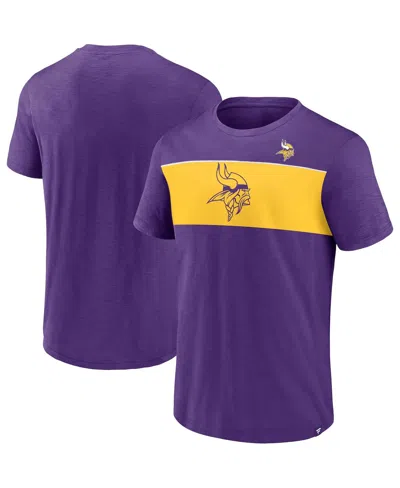 Fanatics Men's Purple Minnesota Vikings Ultra T-shirt In Purple,white