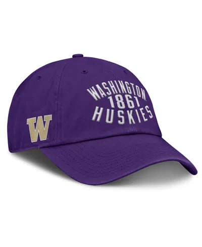 Fanatics Men's Purple Washington Huskies Archer Adjustable Hat