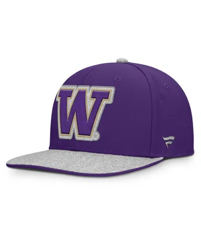 Fanatics Men's Purple Washington Huskies Loden Snapback Hat