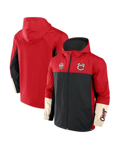 Fanatics Men's Red Chicago Blackhawks 2025 Winter Classic Crash The Net Full-zip Jacket