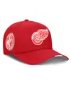 Fanatics Men's Red Detroit Red Wings 2025 Nhl Draft Authentic Pro On-stage Podium A-frame Adjustable Hat In Red