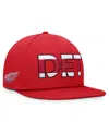 Fanatics Men's Red Detroit Red Wings Authentic Pro Team Rink Snapback Hat In Red