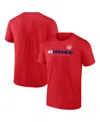 Fanatics Men's Red Fc Dallas Fundamentals T-shirt
