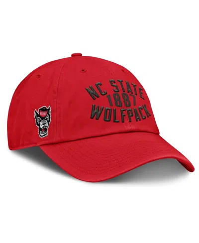 Fanatics Men's Red Nc State Wolfpack Archer Adjustable Hat