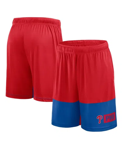 Fanatics Men's Red Philadelphia Phillies Best Of The Best Shorts