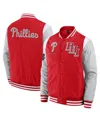 Fanatics Men's Red Philadelphia Phillies Elements Elite Full-snap Jacket In Red