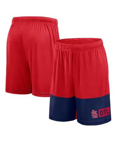 Fanatics Men's Red St. Louis Cardinals Best Of The Best Shorts