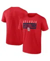Fanatics Men's Red St. Louis Cardinals Hard To Beat T-shirt In Red