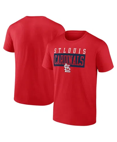 Fanatics Men's Red St. Louis Cardinals Hard To Beat T-shirt