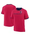 Fanatics Men's Red St. Louis City Sc Stoppage Time Striker T-shirt In Red