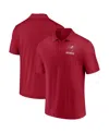 Fanatics Men's Red Tampa Bay Buccaneers Lockup Polo Shirt In Burgundy