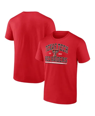 Fanatics Men's Red Texas Tech Red Raiders Modern Stack T-shirt