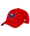 Fanatics Men's Red Washington Capitals Core Primary Logo Flex Hat In Red
