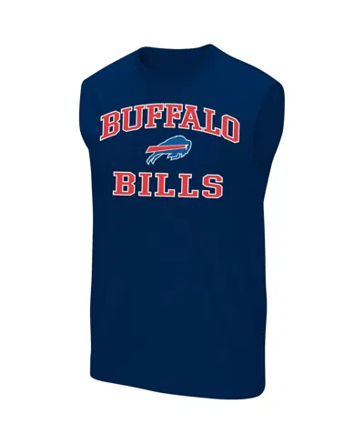 Fanatics Men's Royal Buffalo Bills Big & Tall Hart Soul Muscle Tank Top In Blue