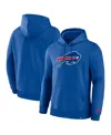 Fanatics Men's Royal Buffalo Bills Legacy Fleece Pullover Hoodie In Royal