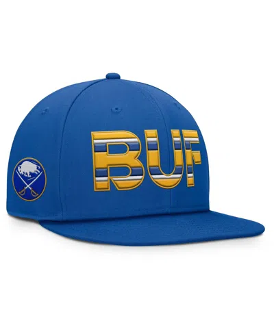 Fanatics Men's Royal Buffalo Sabres Authentic Pro Rink Snapback Hat