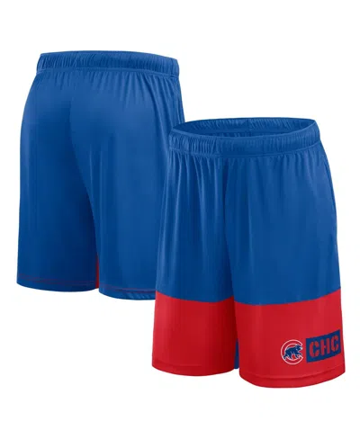Fanatics Men's Royal Chicago Cubs Best Of The Best Shorts In Blue