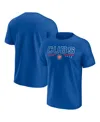 Fanatics Men's Royal Chicago Cubs Raglan T-shirt In Royal