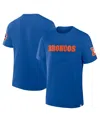 Fanatics Men's Royal Denver Broncos Elevated Classic Legacy T-shirt In Blue