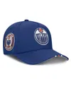 Fanatics Men's Royal Edmonton Oilers 2025 Nhl Draft Authentic Pro On-stage Podium A-frame Adjustable Hat In Blue