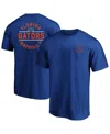 Fanatics Men's Royal Florida Gators Big Tall Fast Break 2 Hit T-shirt In Blue
