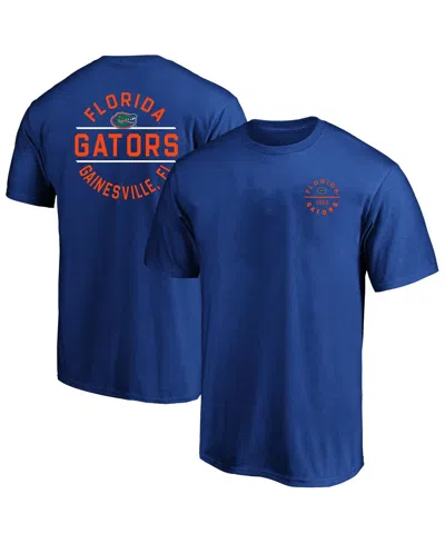 Fanatics Men's Royal Florida Gators Big Tall Fast Break 2 Hit T-shirt In Blue