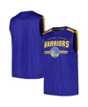 Fanatics Men's Royal Golden State Warriors Birdseye Muscle Tank Top In Royal
