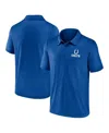 Fanatics Men's Royal Indianapolis Colts Making Waves Polo Shirt In Blue
