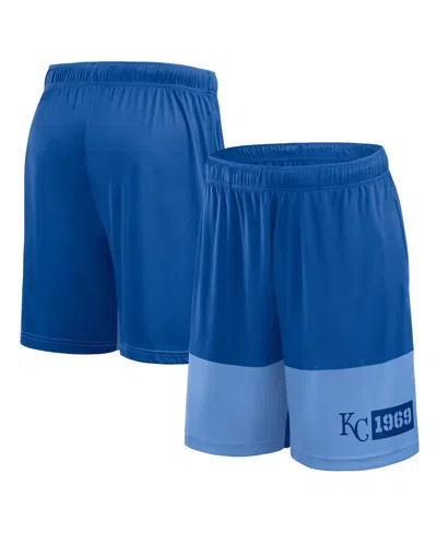Fanatics Men's Royal Kansas City Royals Best Of The Best Shorts In Blue