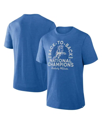 Fanatics Men's Royal Kentucky Wildcats Dynamic Showdown Tri-blend T-shirt