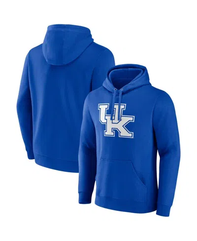 Fanatics Men's Royal Kentucky Wildcats Fleece Pullover Hoodie In Blue
