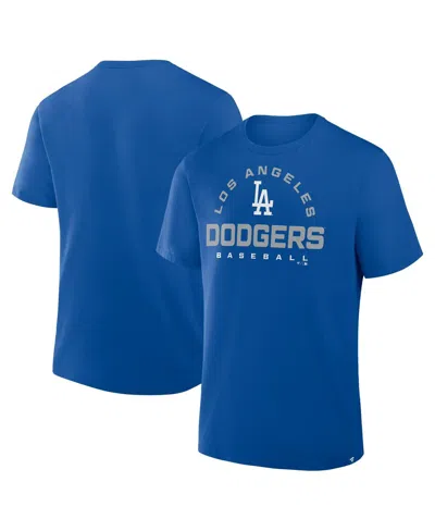 Fanatics Men's Royal Los Angeles Dodgers Clubhouse Legacy Primary Play T-shirt In Blue