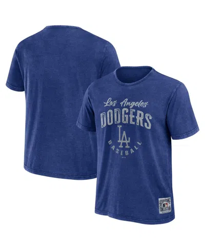 Fanatics Men's Royal Los Angeles Dodgers Cooperstown Collection Washed T-shirt