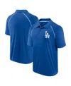Fanatics Men's Royal Los Angeles Dodgers Strong Alone Raglan Polo In Royal