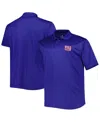 Fanatics Royal New York Giants Big & Tall Birdseye Polo In Royal