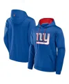 Fanatics Men's Royal New York Giants Defender Pullover Hoodie In Royal