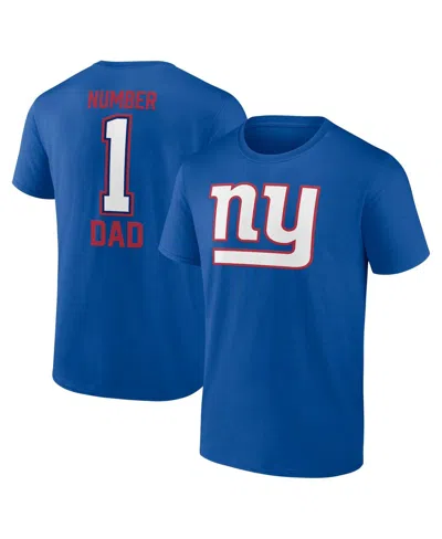 Fanatics Men's Royal New York Giants Father's Day T-shirt