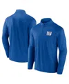Fanatics Men's Royal New York Giants Head-to-head Raglan Quarter-zip Jacket In Royal