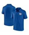 Fanatics Men's Royal New York Giants Making Waves Polo Shirt In Blue