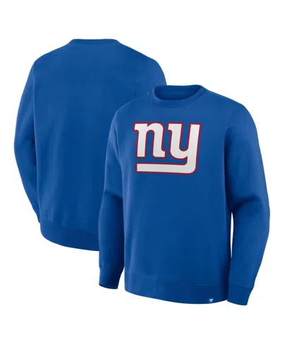 Fanatics Men's Royal New York Giants Primary Logo Legacy Sweatshirt In Blue