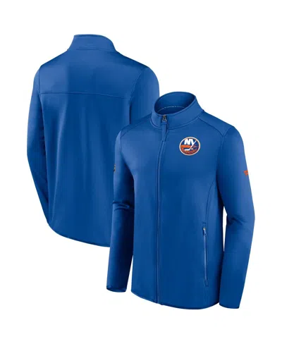 Fanatics Men's Royal New York Islanders Authentic Pro Rink Fleece Full-zip Jacket