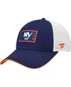 Fanatics Men's Royal New York Islanders Authentic Pro Rink Trucker Adjustable Hat