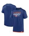 Fanatics Men's Royal New York Islanders Authentic Pro Tech T-shirt In Blue