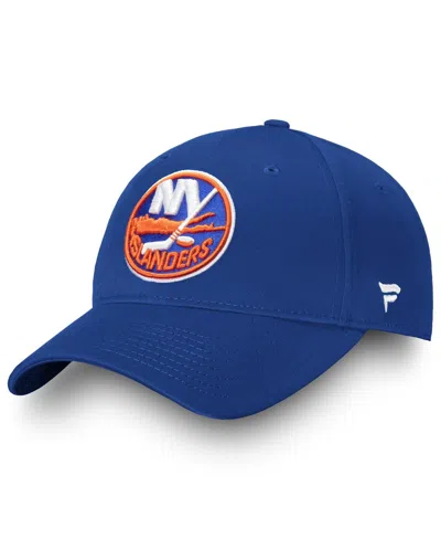 Fanatics Men's Royal New York Islanders Core Adjustable Hat In Blue