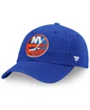 Fanatics Men's Royal New York Islanders Core Primary Logo Adjustable Hat In Royal