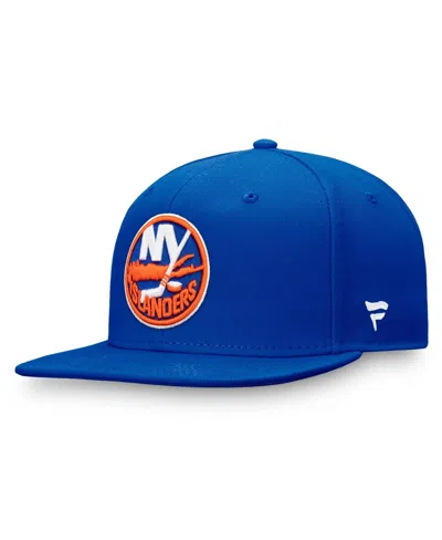Fanatics Men's Royal New York Islanders Core Primary Logo Snapback Hat In Blue